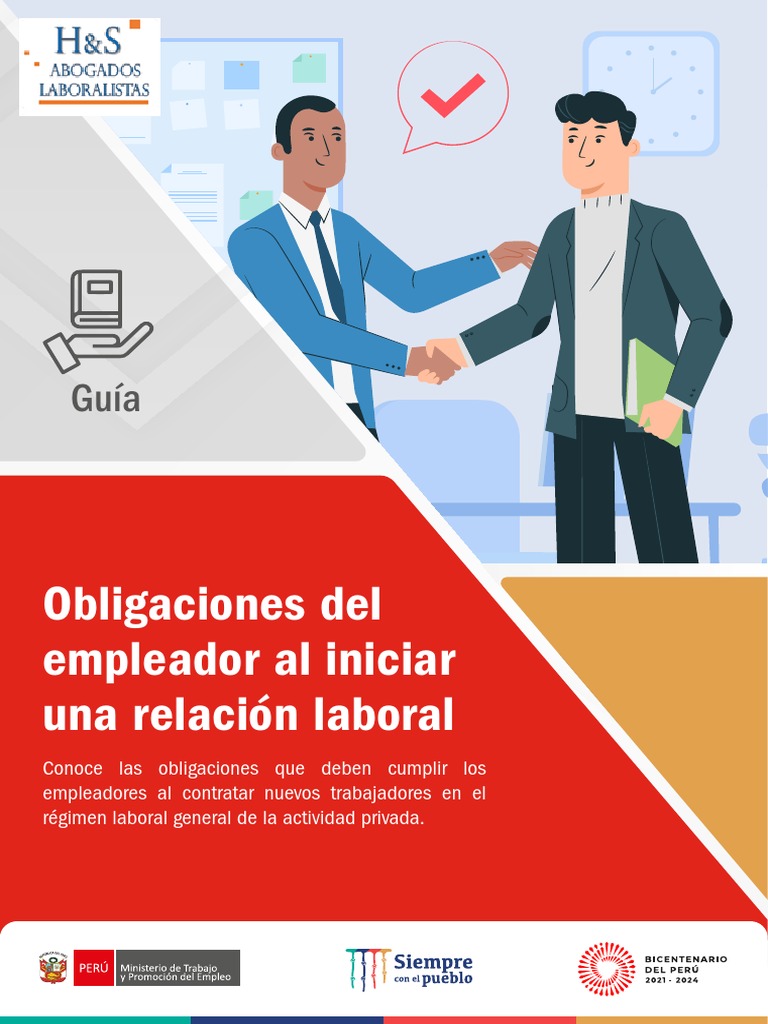 Obligaciones del Empleador Laboral | PDF | Derecho laboral | Pensión