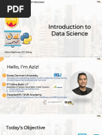 Introduction To Data Science