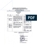 SURAT JADWAL