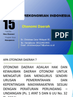 MODUL 15 PPT Perekonomian Indonesia Undira