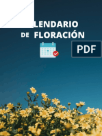 Calendario de Floración