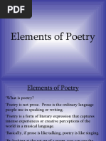 Elements of Poetry