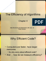 CH 04 The Efficiency of Algorithms