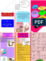 Leaflet PHBS Mencuci Tangan