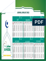 Jadwal Masjid Alhuda FIX