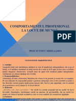 Comportamentul Profesional