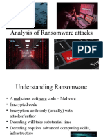 Analysis of Ransomware Attacks