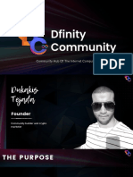 Dfinity Community Pitch Deck V1