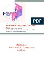 Module 1 - Intro To QA