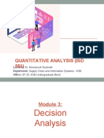 Module 3 - Decision Analysis