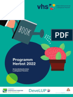 Vhs-Semesterprogramm Herbst 2022