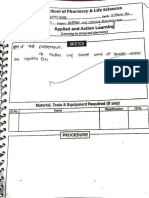 Sterile Water For Injection Practical