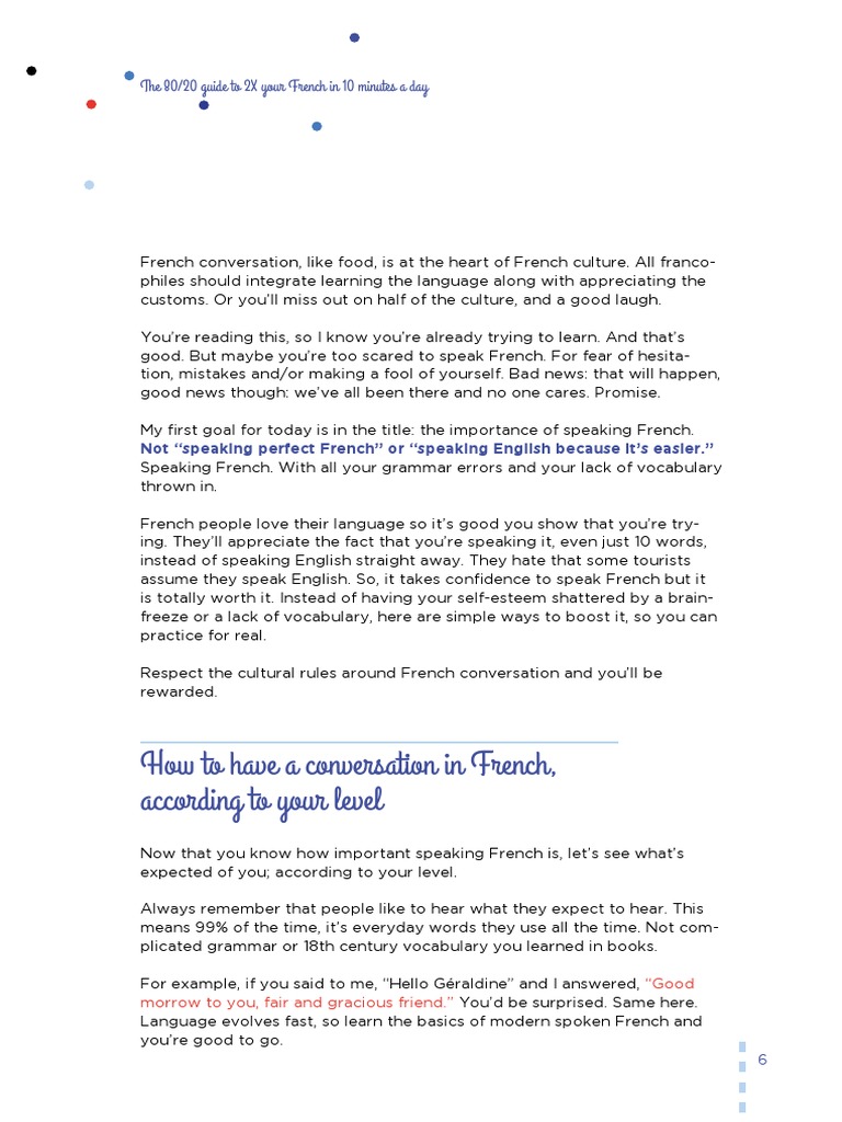 The+80 20+Guide+Extract | Download Free PDF | French Language | Human ...