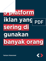 3 Platform Iklan Yang Sering Pakai