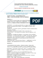 Ficha de Trabajo Sobre El Origen Del Teatro