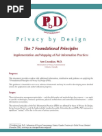 Privacy by Design - The 7 Foundational Principles - Ann Cavoukian PH.D