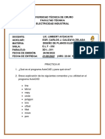 Diseño de planos eléctricos en AutoCAD