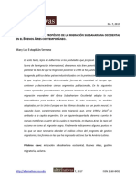 Gestión y Racismo. A Propósito de La Migración Subsahariana Occidental en El Buenos Aires Contemporáneo