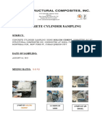 Concrete Cylinder Sample