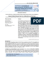 Evaluation de La Toxicite Subaigue Des Ecorces de Racine de Cassia Sieberiana