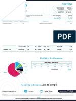 Factura SimpleTV