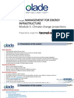 8 OLADE Risk Management Course Module 5 Climate Change Projections 1
