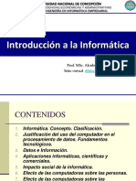 Carrera Informática Concepción Universidad Nacional