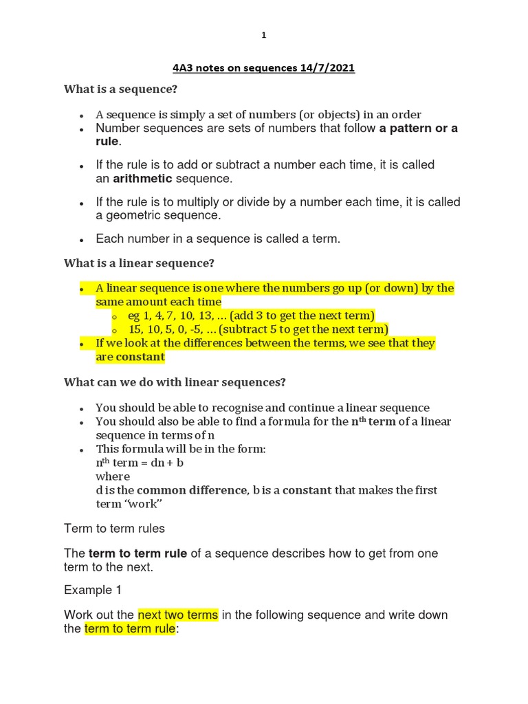 Never Struggle With Sequences Again Formula Revealed - am7g0i0