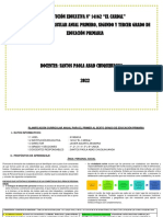 PROGRAMACION ANUAL DE 1°, 2° y 3° 2022