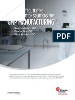 GMP Manufacturing Production QC Brochure