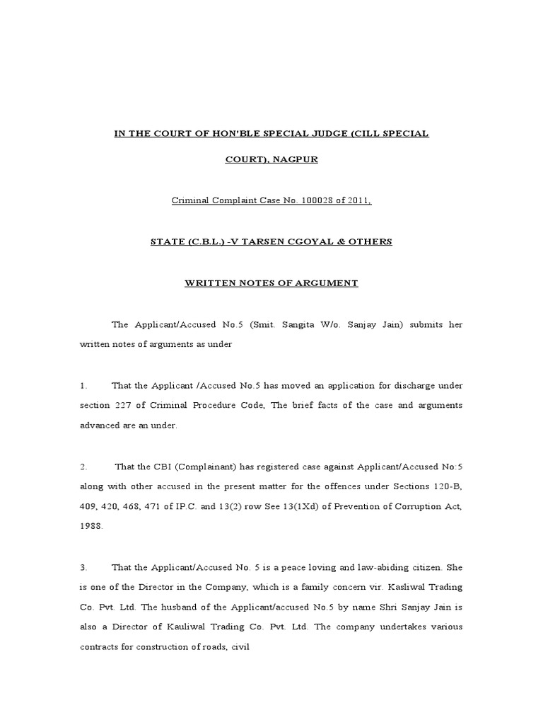 written-notes-of-argument-pdf-vicarious-liability-criminal-law