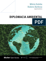 Diplomacia Ambiental - Organizado Por Wânia Duleba, Rubens Antônio Barbosa. São Paulo, Blucher, 2022