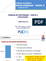 AULA 12 VÍDEO AULA 18 - Perdas de Protensão Progressivas-Parte 4 - REV