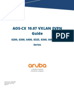 Aos-Cx 10.07 Vxlan Evpn Guide: 6200, 6300, 6400, 8325, 8360, 8400 Switch Series
