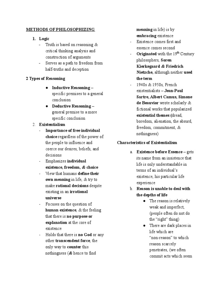 Methods of philosophizing download free pdf existentialism experience