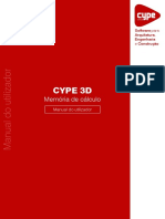 Cype 3d Memoria de Calculo