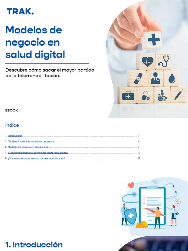 Modelos de Negocio en Salud Digital | PDF | Terapia física | Modelo de ...