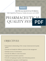 4 Pharmaceutical Quality System