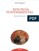 Teologia Fundamental - Manual de Iniciacion (Spanish Edition) - Jutta Burggraf