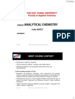 Analytical Chemistry 602027-Chapter 1