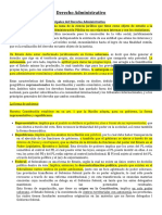 Derecho Administrativo - Primer Parcial