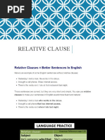 Relative Clause