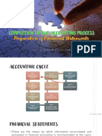Noel A. Bergonia's Accounting Cycle and Financial Statements