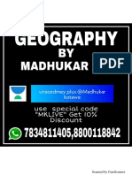 GEOGRAPHY Class Notes by Madhukar Kotawe Sir