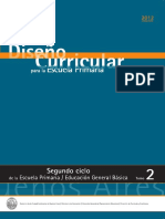 Diseno Curricular Para La Escuela Primaria. Segundo Ciclo. Tomo 2