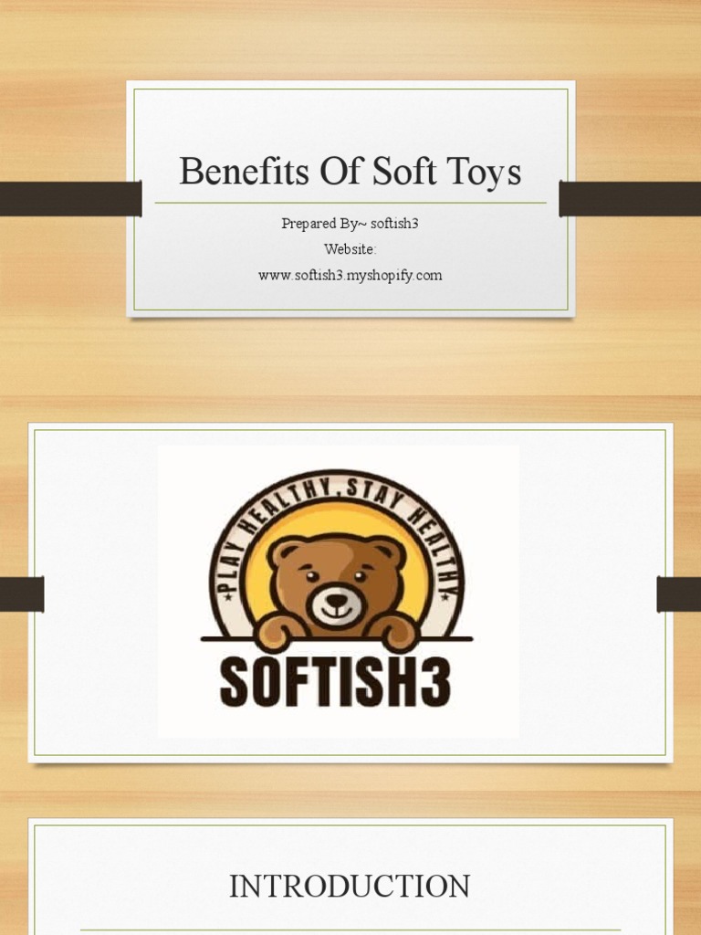 Benefits of Soft Toys PDF Toys Imitation