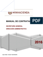 MinHacienda - Manual de Contratación