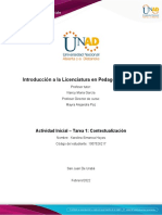 Introducción a la Licenciatura en Pedagogía Infantil UNAD