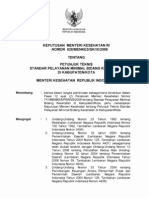 Download Kepmenkes No 828 Tahun 2008 Tentang Juknis Standart Pelayanan Minimal by Uays Hasyim SN59259973 doc pdf
