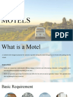 Literature Study of Motels